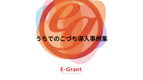 うちでのこづち導入事例集